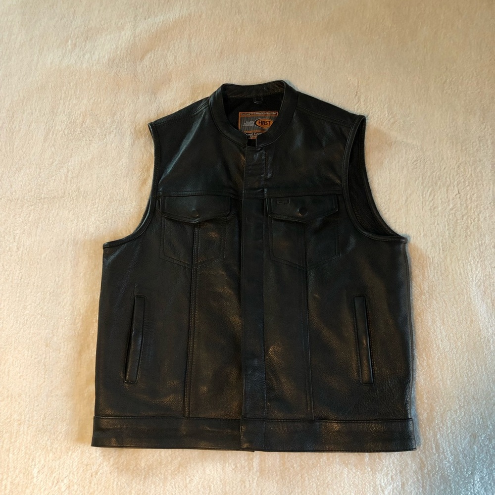 First Manufacturing Sharp Shooter Motorcycle Leat… - image 5